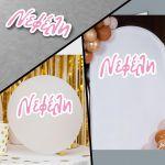 Sticker Name die-cut