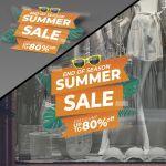 Αυτοκόλλητο εκπτώσεων Summer Sales, art 10