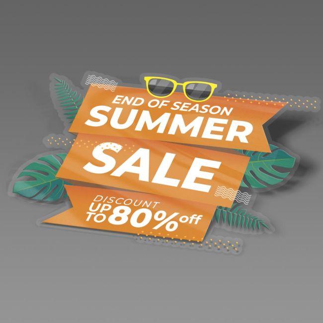 Αυτοκόλλητο εκπτώσεων Summer Sales, art 10