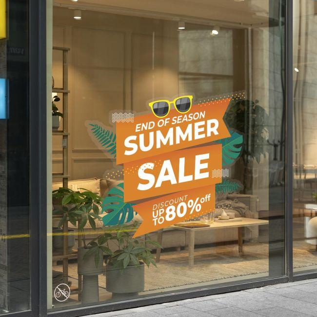 Αυτοκόλλητο εκπτώσεων Summer Sales, art 10