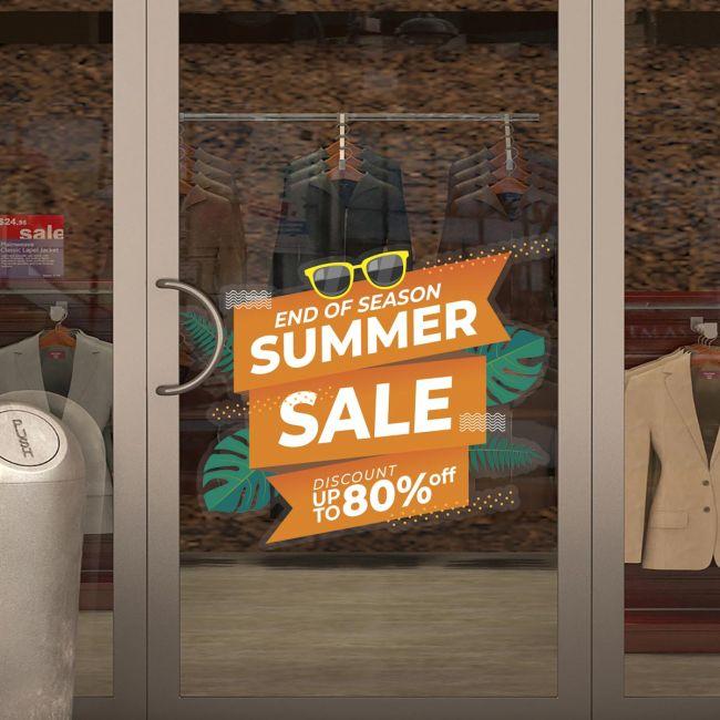 Αυτοκόλλητο εκπτώσεων Summer Sales, art 10