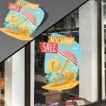 Shop window Summer Sales, art 14