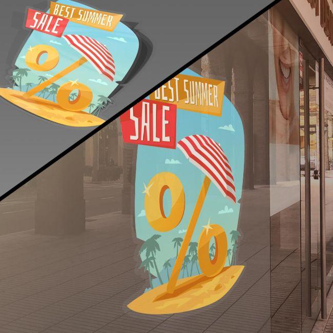 Shop window Summer Sales, art 14