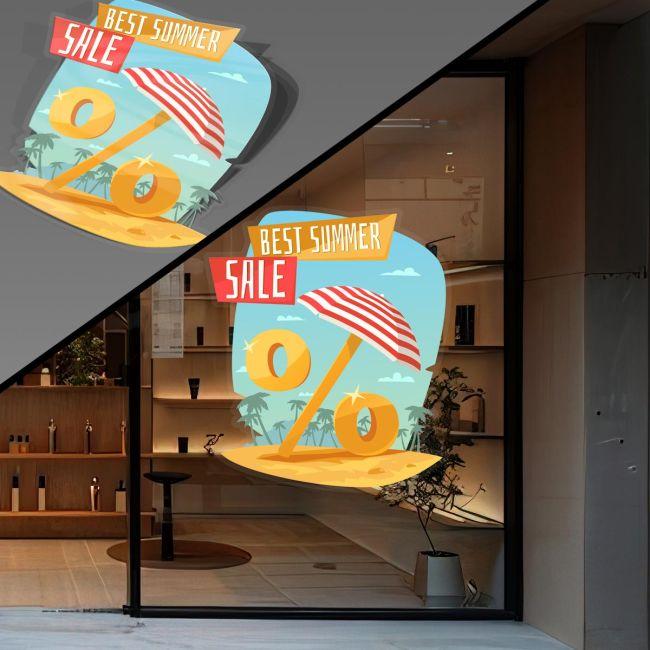 Shop window Summer Sales, art 14