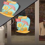 Αυτοκόλλητο εκπτώσεων Summer Sales, art 14