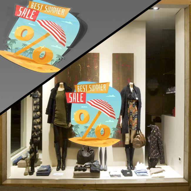 Shop window Summer Sales, art 14