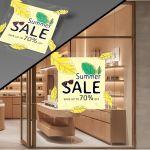 Αυτοκόλλητο εκπτώσεων Summer Sales, art 15