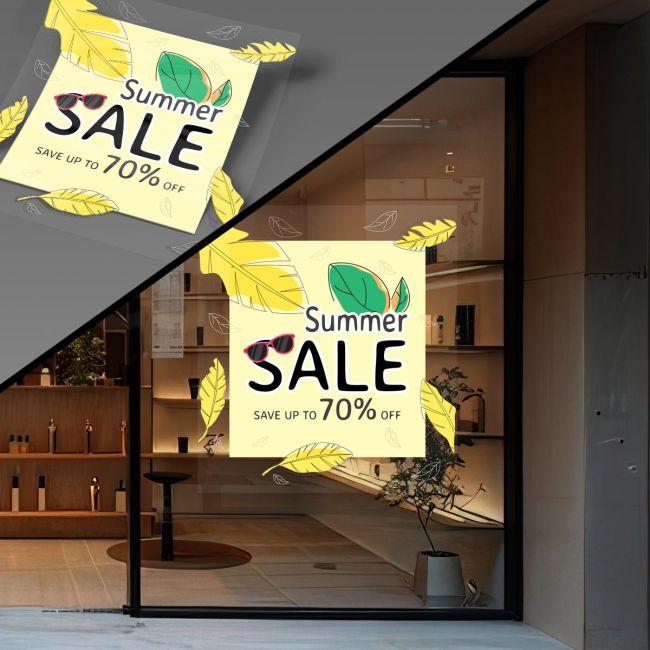 Shop window Summer Sales, art 15