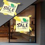 Shop window Summer Sales, art 15