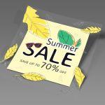 Αυτοκόλλητο εκπτώσεων Summer Sales, art 15