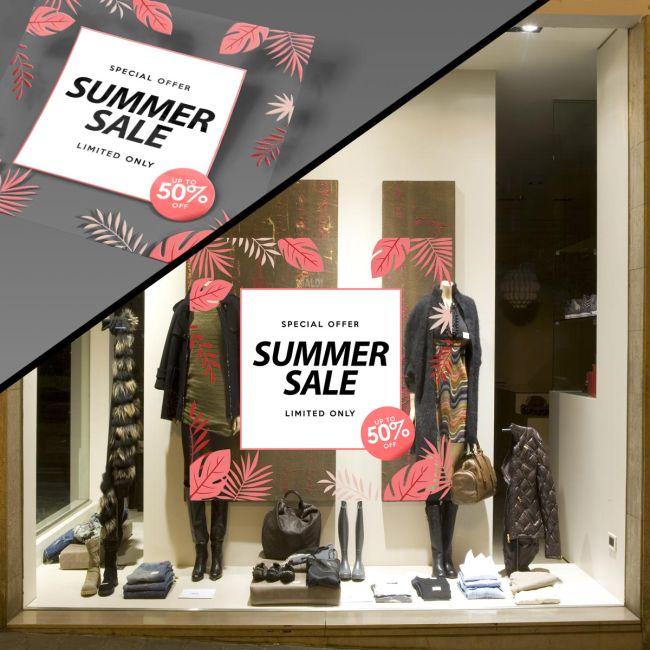 Αυτοκόλλητο εκπτώσεων Summer Sales, art 16