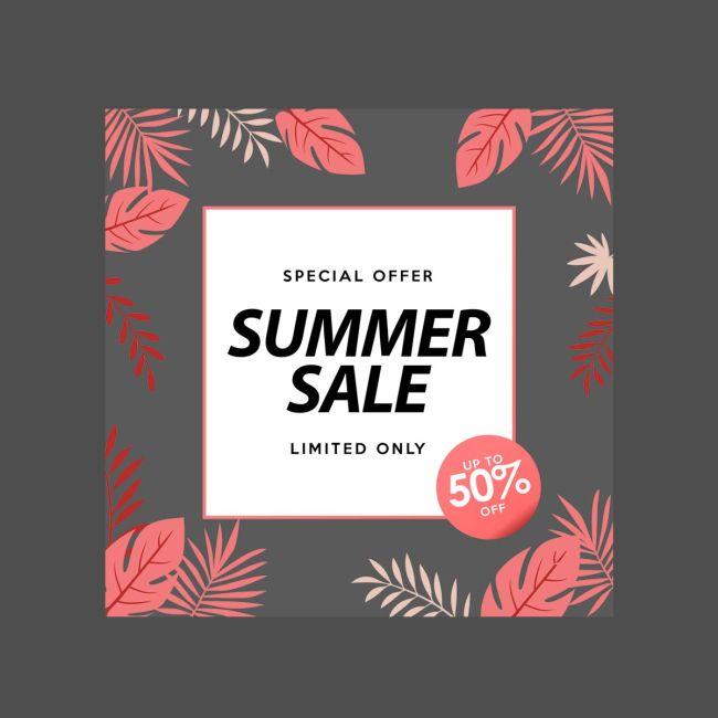 Shop window Summer Sales, art 16