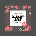 Shop window Summer Sales, art 16