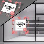 Shop window Summer Sales, art 16