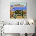 Πίνακας ζωγραφικής Μονεμβασιά, Μαλέας Κ.