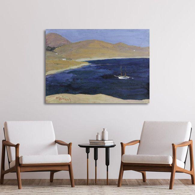 Canvas printSeascape, Litras