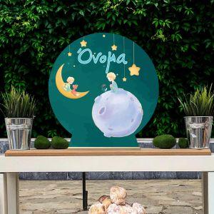 Wooden printed sign, Shy fairy 2