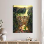 Canvas print Book safety