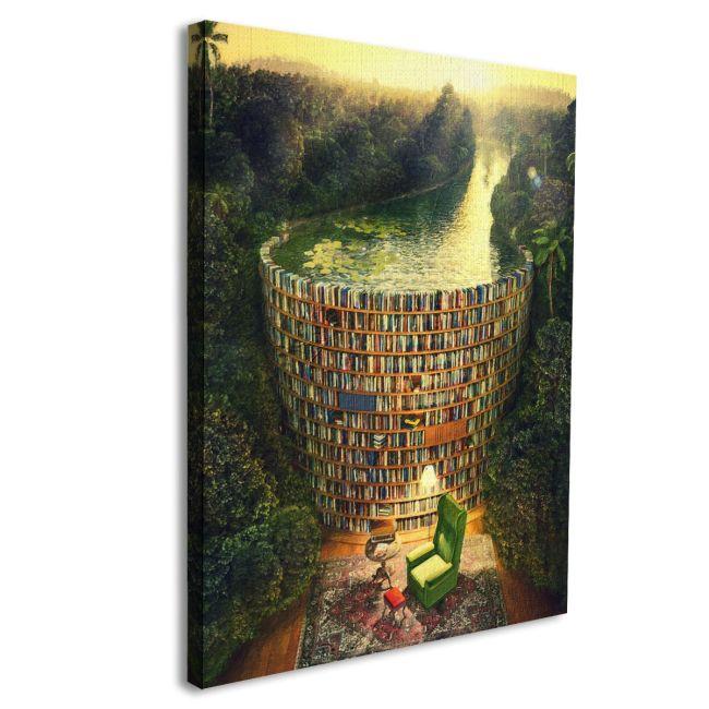 Πίνακας σε καμβά Book safety