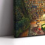 Canvas print Book safety