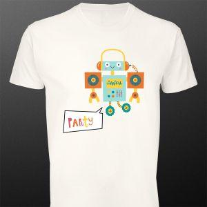 T- Shirt Party Robot
