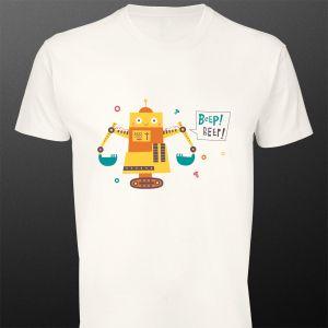 T- Shirt Beep Robot