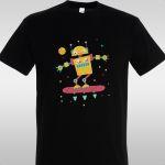 T- Shirt Skater Robot