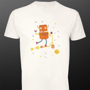 T- Shirt Scooter Robot