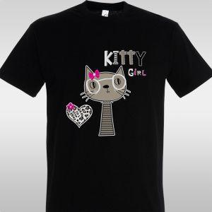 T- Shirt Kitty girl 2
