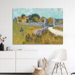 Canvas print Farmhouse in Provence, Vincent van Gogh