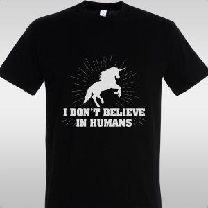 Μπλουζάκι I don't believe in humans 2