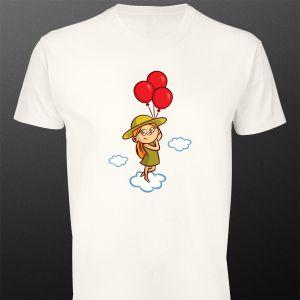 Μπλουζάκι Red balloons