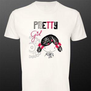 T- Shirt Pretty girl