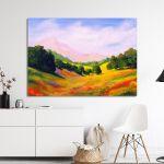 Canvas print, Mountain meadow