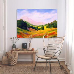 Πίνακας σε καμβά Λιβάδι, Mountain meadow 2