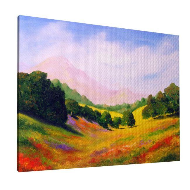 Canvas print, Mountain meadow