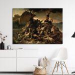 Πίνακας ζωγραφικής The raft of the Medusa by T. Gericault