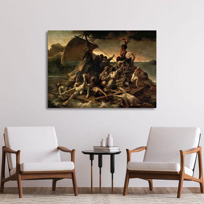 Πίνακας ζωγραφικής The raft of the Medusa by T. Gericault