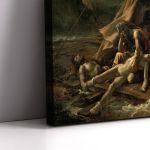 Canvas print The raft of the Medusa by T. Gericault