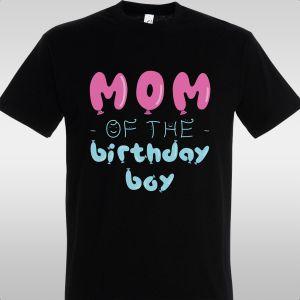 T- Shirt Mom, of the birthday boy