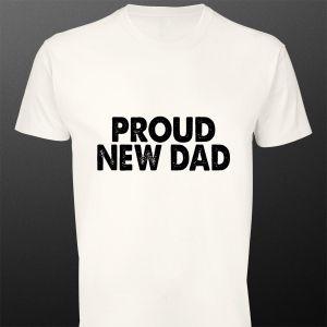 Μπλουζάκι Proud new Dad