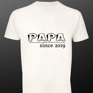 T- Shirt Papa, since 2019