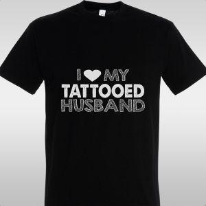 T- Shirt I love my tattooed husband 2