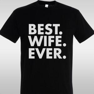 Μπλουζάκι Best wife ever 2