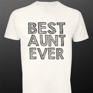 Μπλουζάκι Best aunt ever