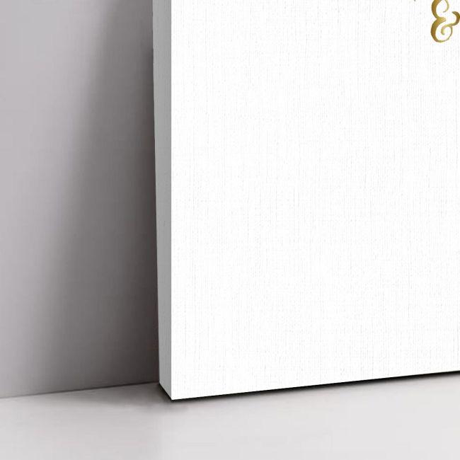 Πίνακας καλωσόρισμα γάμου, minimal 3 gold