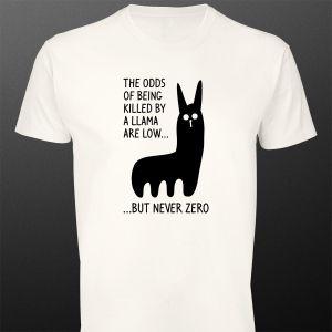 ΜπλουζάκιThe odds of being killed by a llama