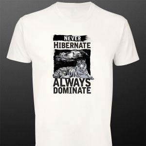 Μπλουζάκι Never hibernate