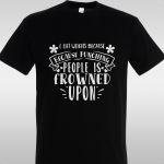 T- Shirt l lift weights because