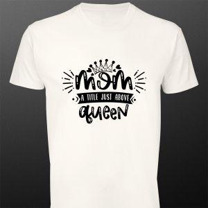 T- Shirt Mom a tittle